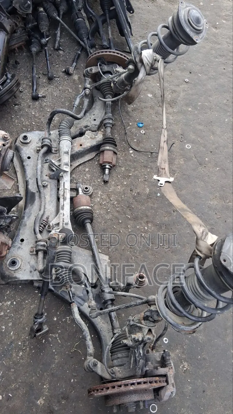 Complete Suspension Nissan Note Old Model