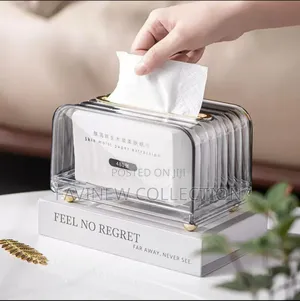 Luxury Clear Serviette Holder