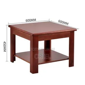 Coffee Table : Mahogany Square Coffee Table