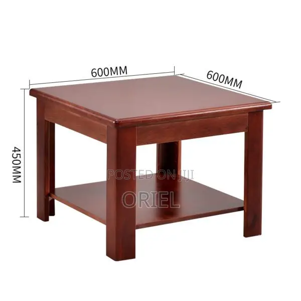 Coffee Table : Mahogany Square Coffee Table
