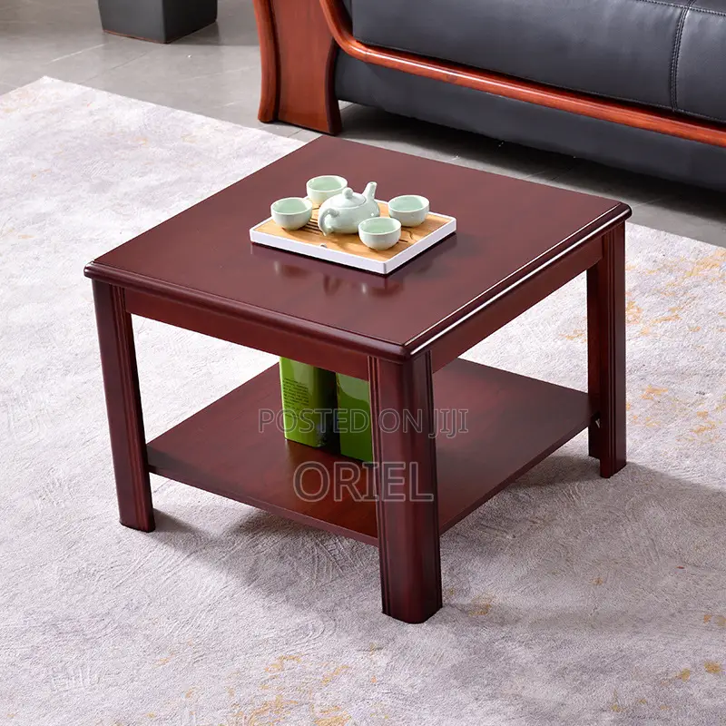 Coffee Table : Mahogany Square Coffee Table