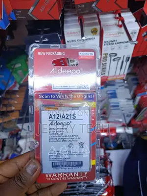 Aldeepo Re Li-Ion Battery for the Samsung A12 and A21s Smartphones.