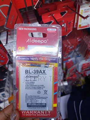 Aldeepo Bl-39ax Li-Ion Battery for the Infinix Hot 4 (X556/X557)