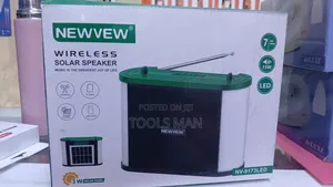 Newvew Nv-9173led Wireless Solar Speaker.