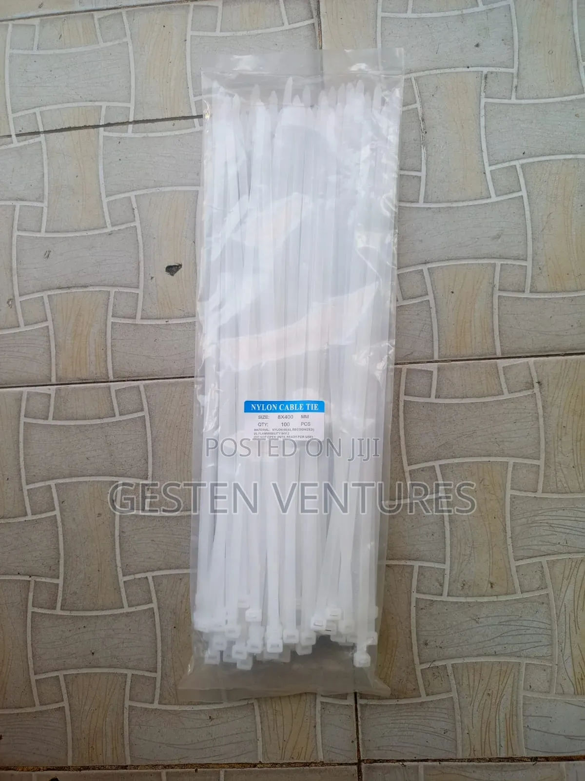 White Nylon Cable Ties