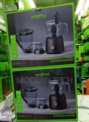 Oraimo 4-in-1 High-Power Blender Grinder for Smoothies and Juicing