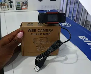 1080p Full Hd Webcam Web Camera With Microphone Laptop Desktop