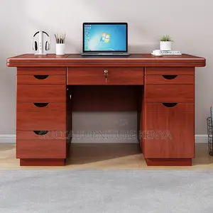 1200mm Executive Mahogany Office Desk