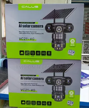 Triple Lens 3 Solar Powered CCTV Cameras Solutions