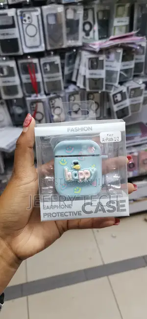 Gmyle Silicone Protective Airpods 1/ 2 Happy Print Case