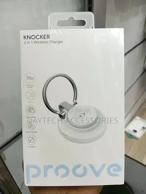 Proove Knocker 2 in 1 Wireless Qi 2 for Apple Watch Phones - White