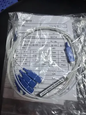 1x4 Fiber Optic Splitter With Connector