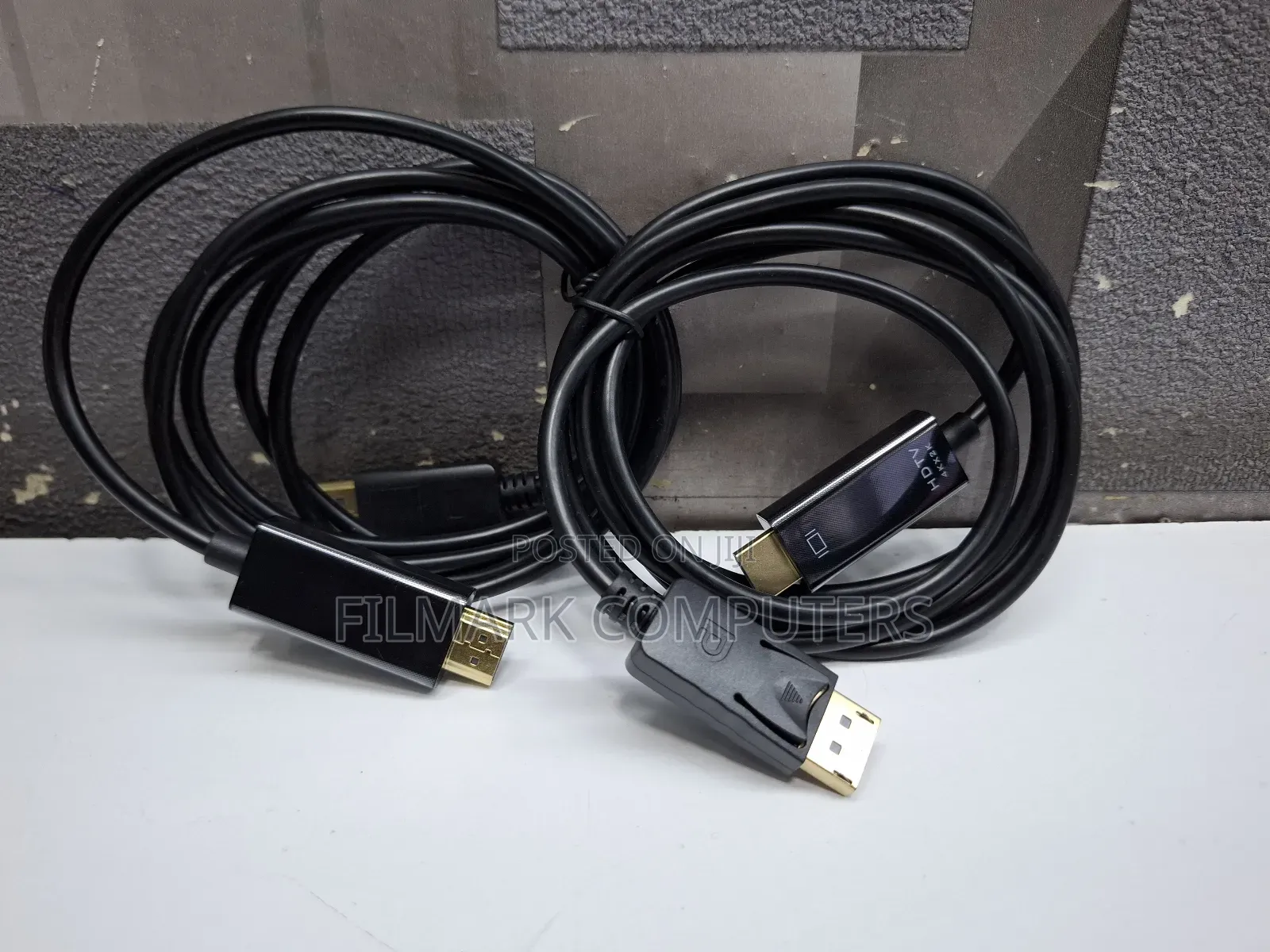 4k Displayport To Hdmi Cable 1.8m