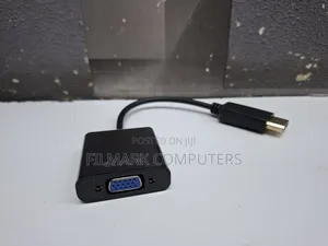 Displayport Male To Vga Female Converter Cable Black