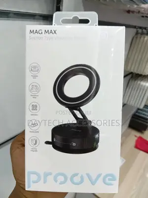 Proove Mag Max Suction Type Universal Mount - Black