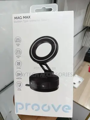 Proove Mag Max Suction Type Aluminum Alloy Car Holder for Smartphones.