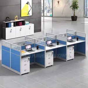 Modern 6-seater Modular Office Workstation