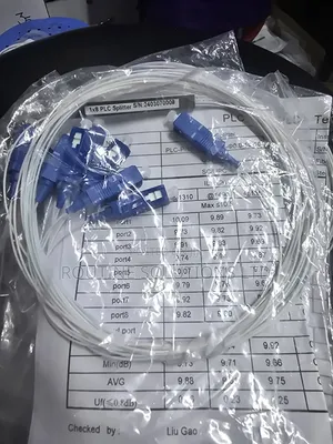 1*8 Fiber Optic Splitter With Connector