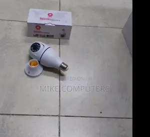 Bulb PTZ Camera Smart Home Security Camera With Auto Motion Tracking