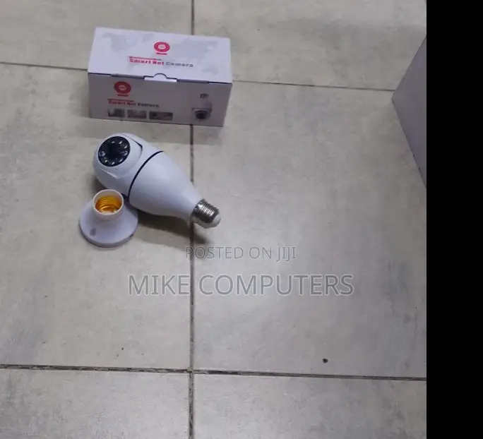 Bulb PTZ Camera Smart Home Security Camera With Auto Motion Tracking