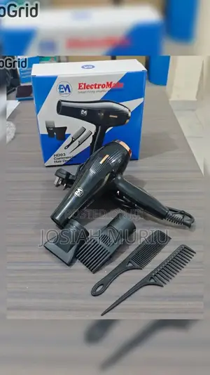 Electromate Commercial Hairdryer/Blowdry With Accessories