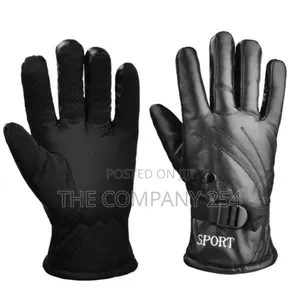 Winter Cycling Gym Gloves Furlined Thickened Warm Windproof Waterproof