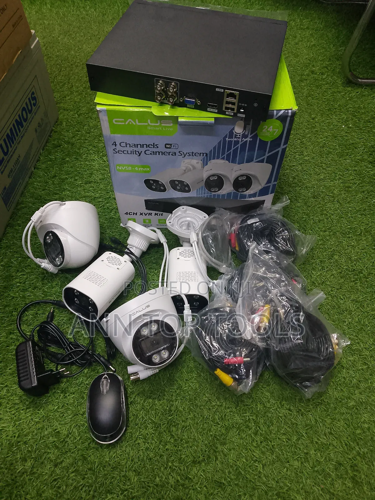 CCTV 4 Channel Lightning Security System