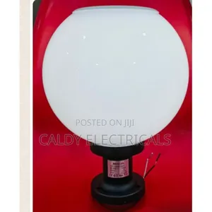 Neelux Round Ball Waterproof Solar Outdoor Led Post Light