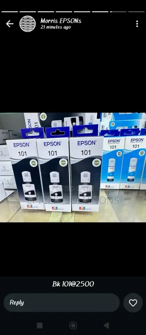 Epson Printer Original Inks 101 Now Restocked