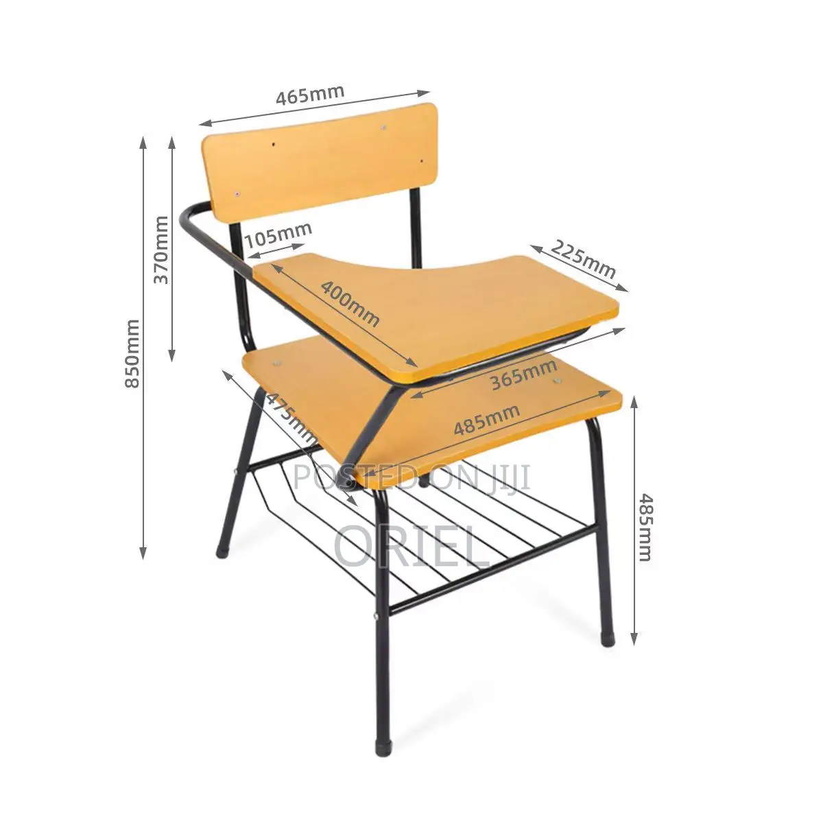 Student Chair : Study Chair With a Writing Pad