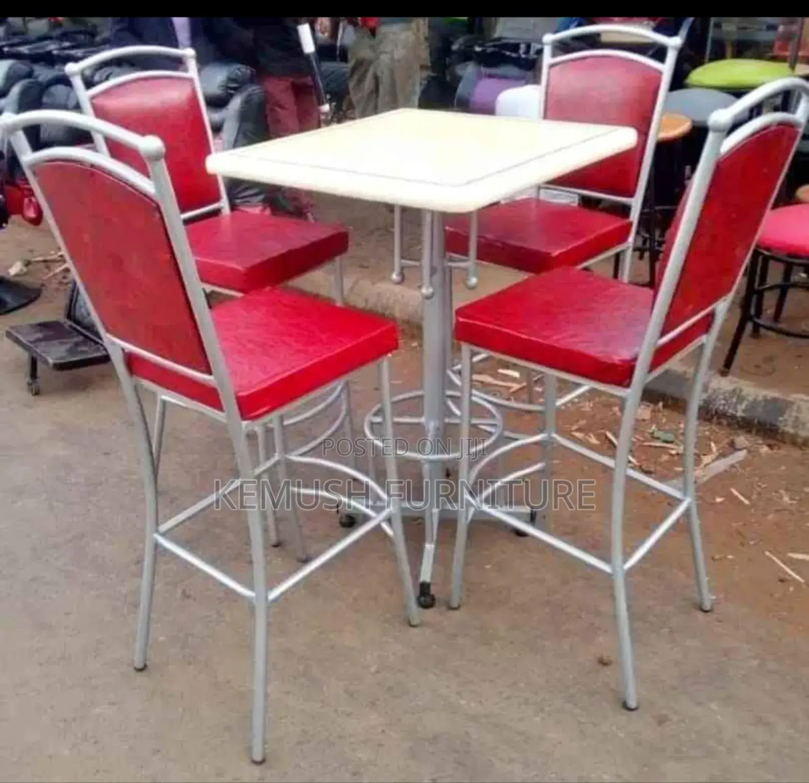 High Stools With a Table Restaurant Bar and Hotel