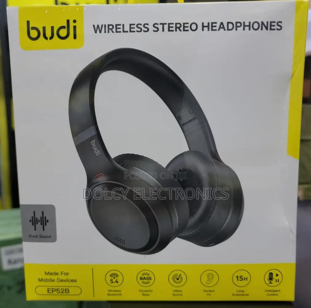 Budi Ep52b Wireless Stereo Headphones