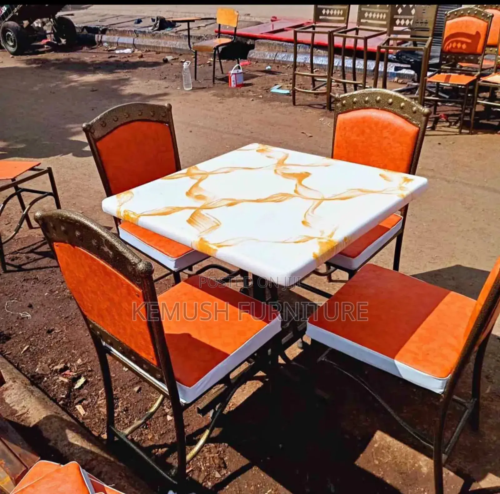 Set of 4 Seats Plus a Table Hotel Restaurant Bar
