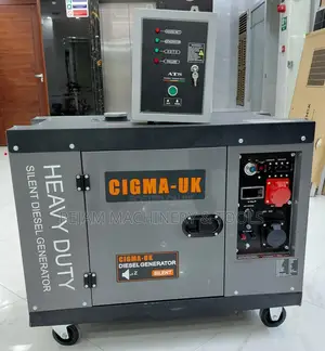 Cigma-Uk 15kva Silent Diesel Three Phase Generator With Ats