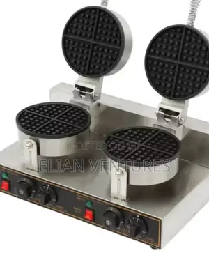 New Double Commercial Waffle Maker