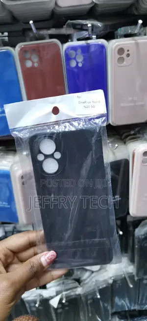 Nokas Soft Anti-Fingerprint Silicone Tpu Case for Oneplus Nord N20