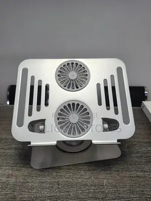Laptop Stand With Dual-Fan and X360 Height Adjustable