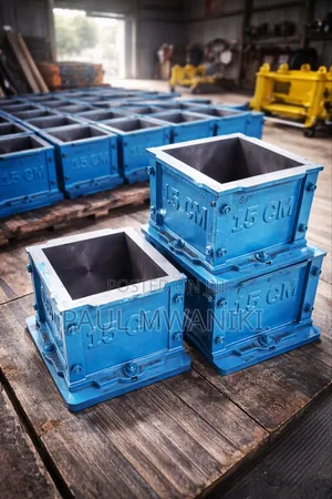 Concrete Cube Mould 150x150x150mm –Cast Iron | Testing Equipment Kenya
