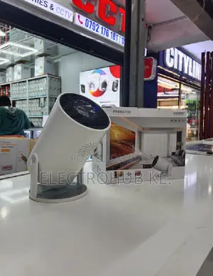 Hy300 Led Mini Projector With Phone Mirroring Support