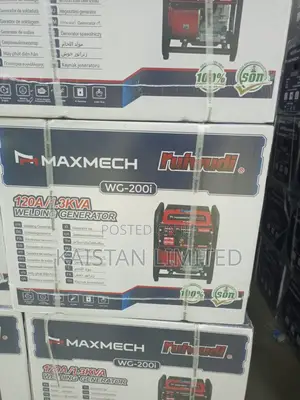 120 Amps Wg200i Maxmech Welding Petrol Generators