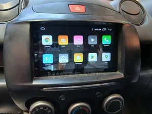 7nch Android Radio Fitted On Mazda Demio Car