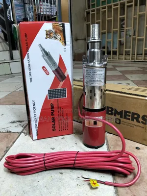 New Solar Water Pump 250watts 24v 50m Head 1500l/Hr