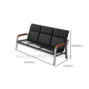 5-seater Office Reception Sofa Set