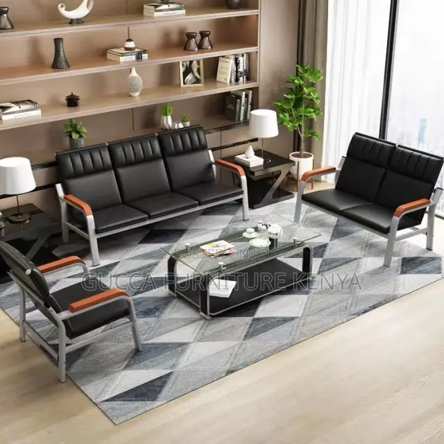 5-seater Office Reception Sofa Set