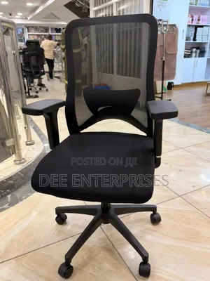 Black Ergonomic Mesh Office Chair