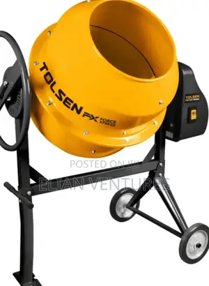 Heavy-Duty Concrete Mixer 200 Litres Tolsen