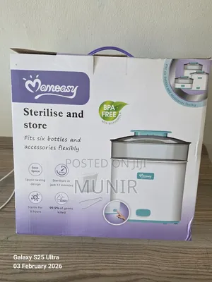 Momeasy Electric Steam Sterilizer.