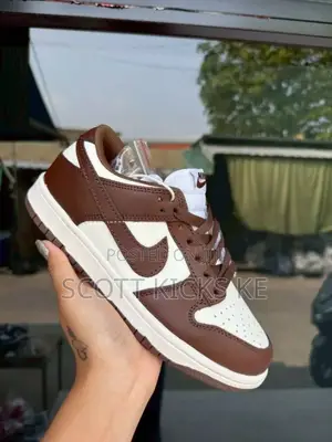 Nike Sb Brown White Unisex Sneakers