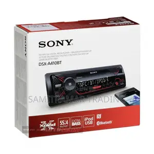 DSX-A410bt Sony Single Din Digital Media Receiver With Usb/Bluetooth