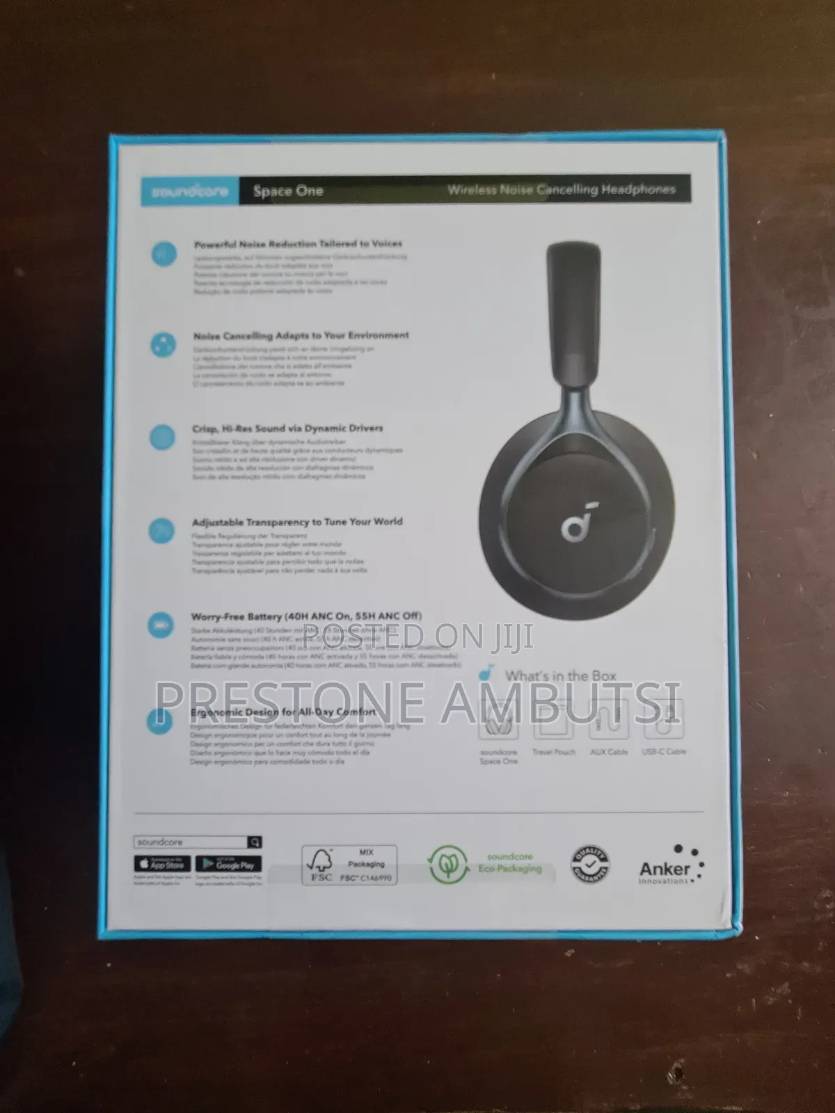Anker Soundcore Space One Noise Cancelling Headphones